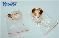 Wireless self-adhesive coil