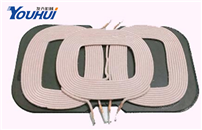 Wireless self-adhesive coil