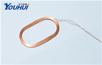 Wireless self-adhesive coil